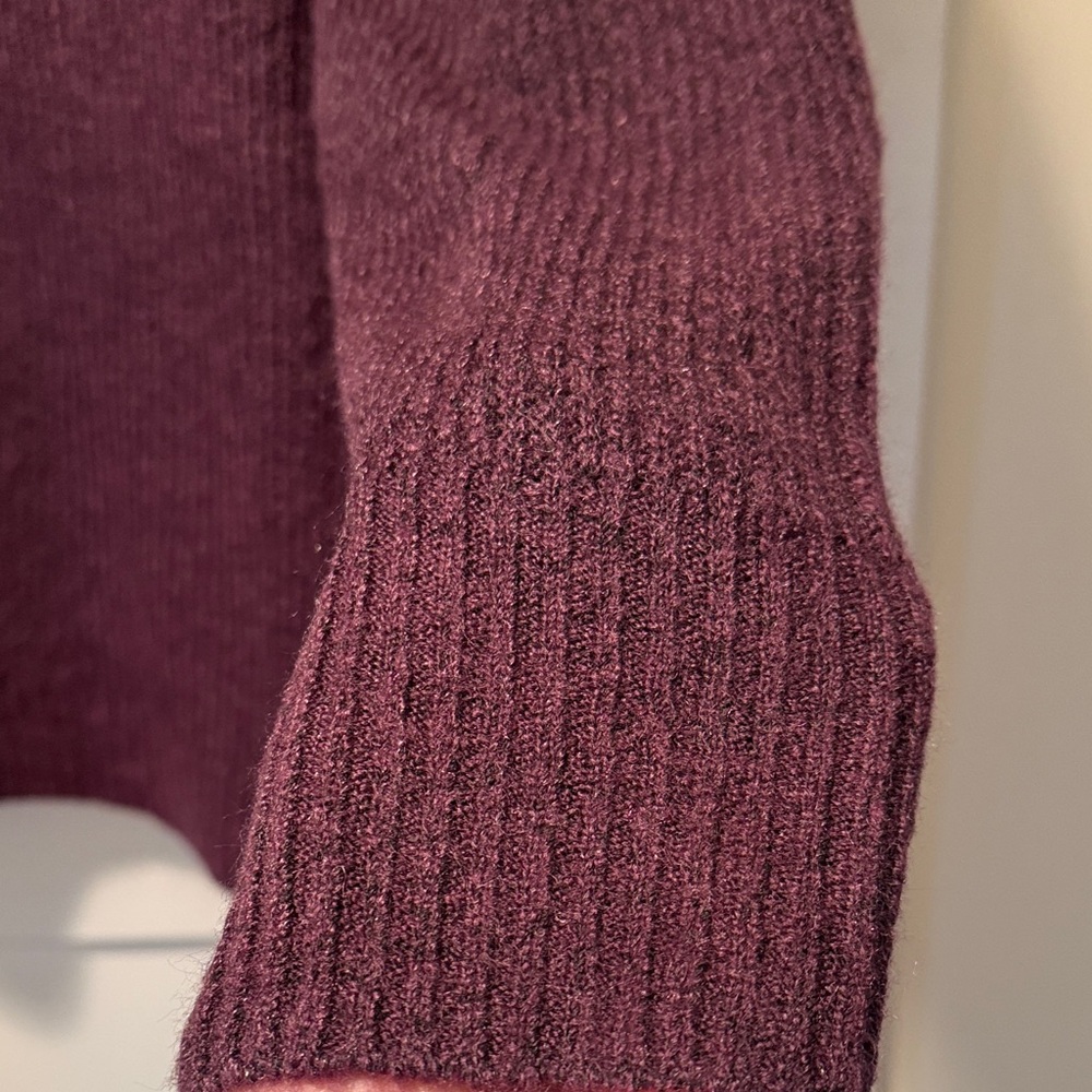 Wonderly Women's Deep Purple Cowl Neck Sweater size XXL. NWT - Picture 7 of 7
